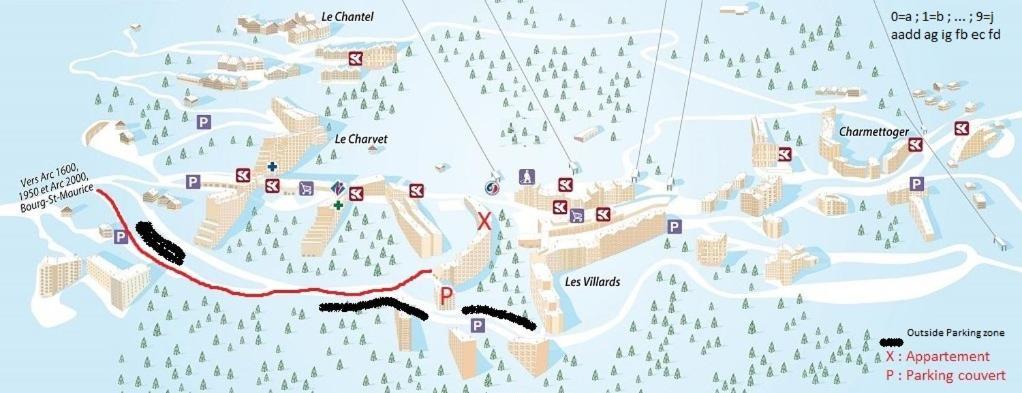 Les Arcs 1800, Nova 2, 6 Pers, Parking Couvert Gratuit Luaran gambar